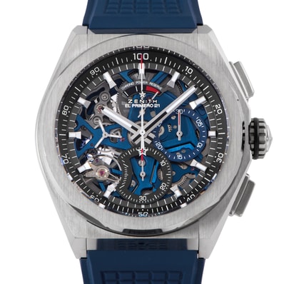 ZENITH ゼニス デファイ エルプリメロ21 95.9002.9004/R/78.R590 チタン【中古】