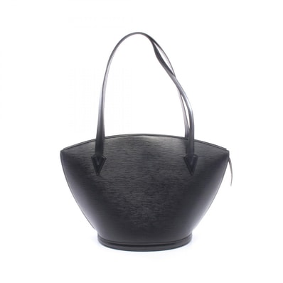 ルイ・ヴィトン LOUIS VUITTON サンジャック ショッピング エピ ノワール ショルダーバッグ バッグ レザー レディース ブラック系 M52262 【中古】