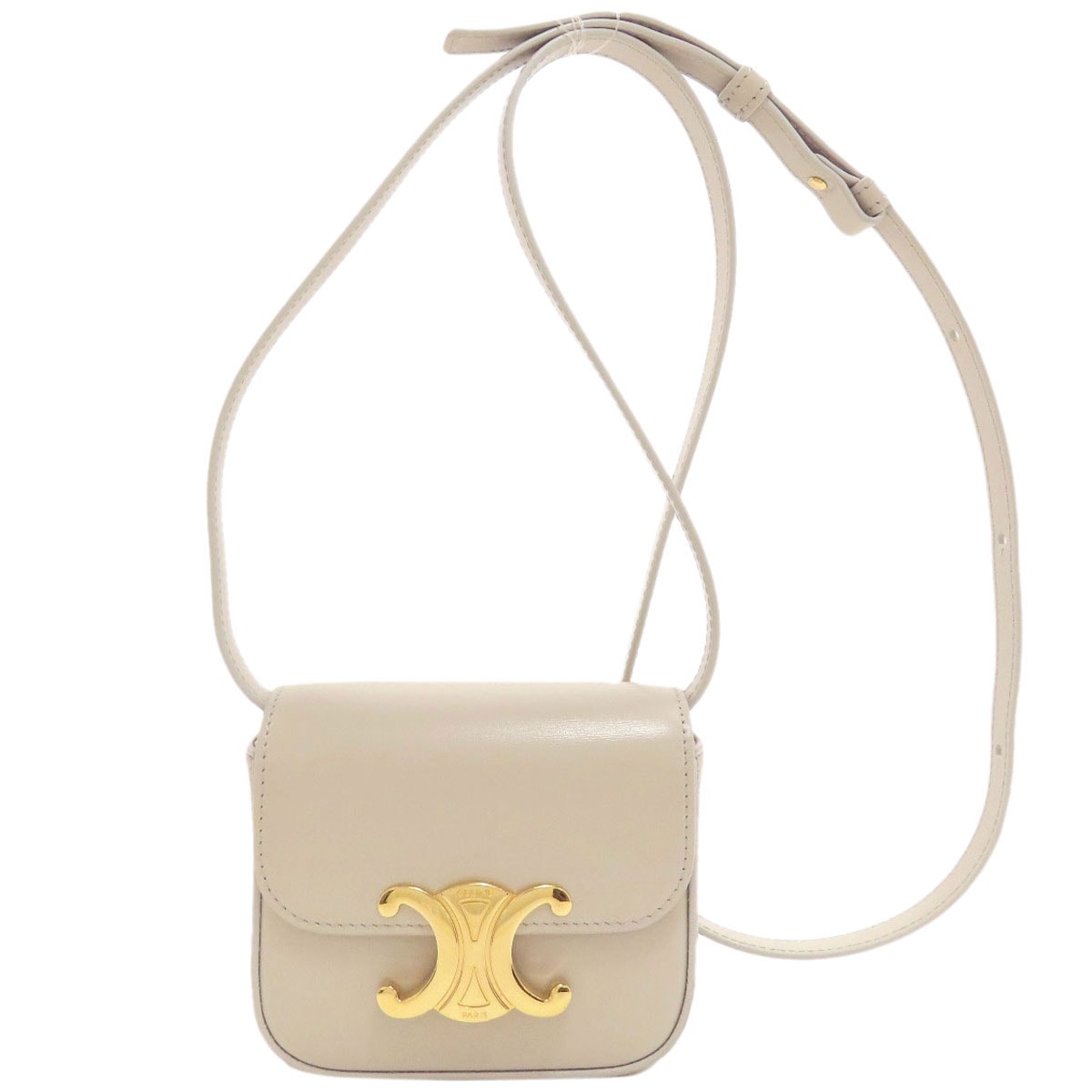 CELINE セリーヌ ミニ クロード ショルダーバッグ カーフ レディース [中古]