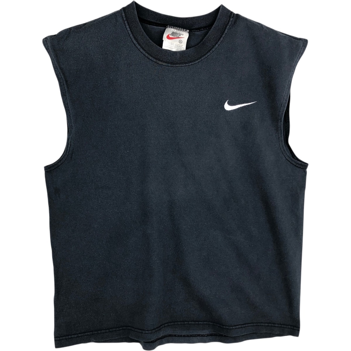 古着 90年代 ナイキ NIKE ノースリーブ ワンポイントロゴTシャツ USA製 メンズXL相当 ヴィンテージ/eaa626073