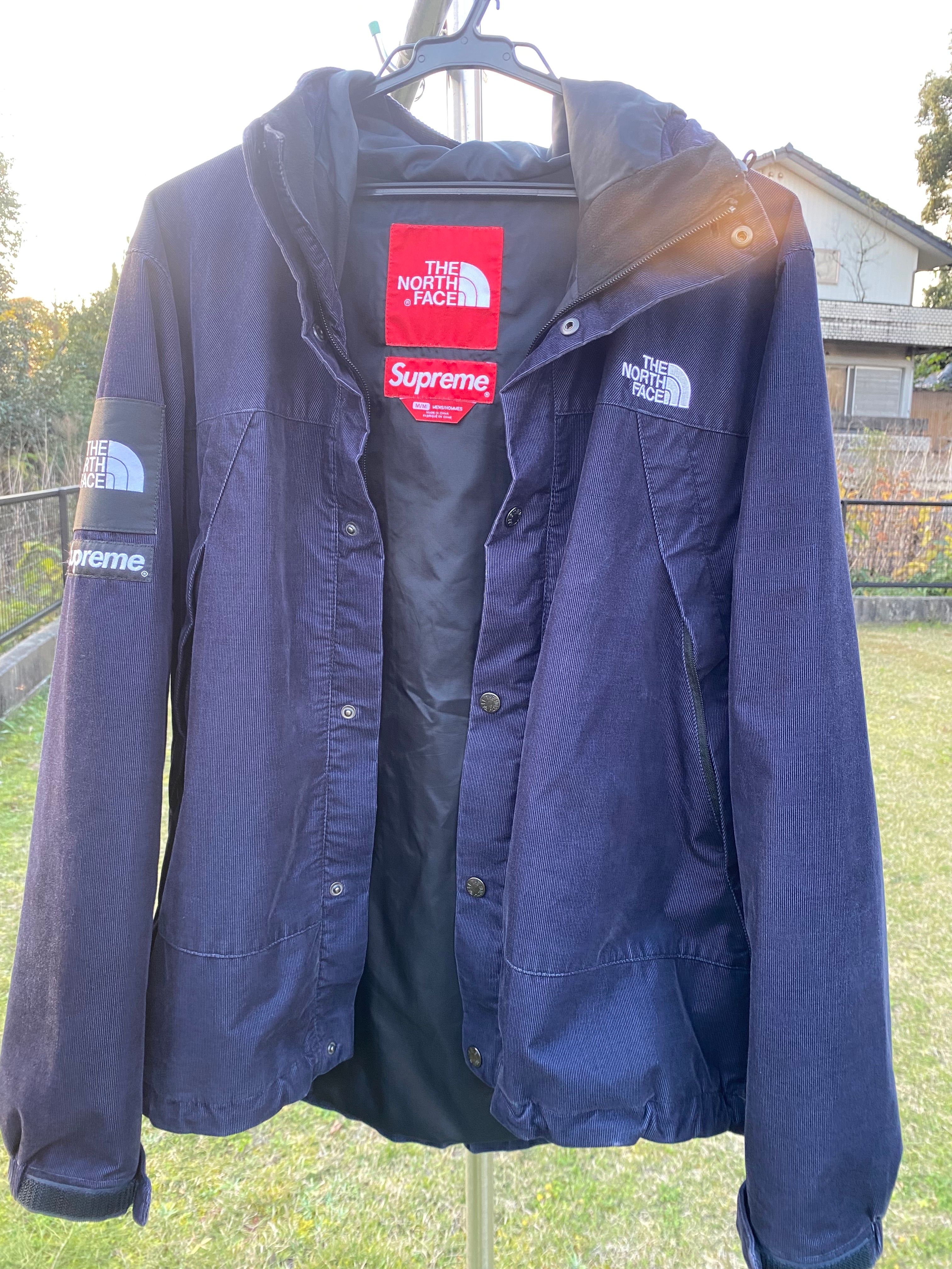 Supreme THE NORTH FACE MOUNTAIN SHELL JACKET "Navy"