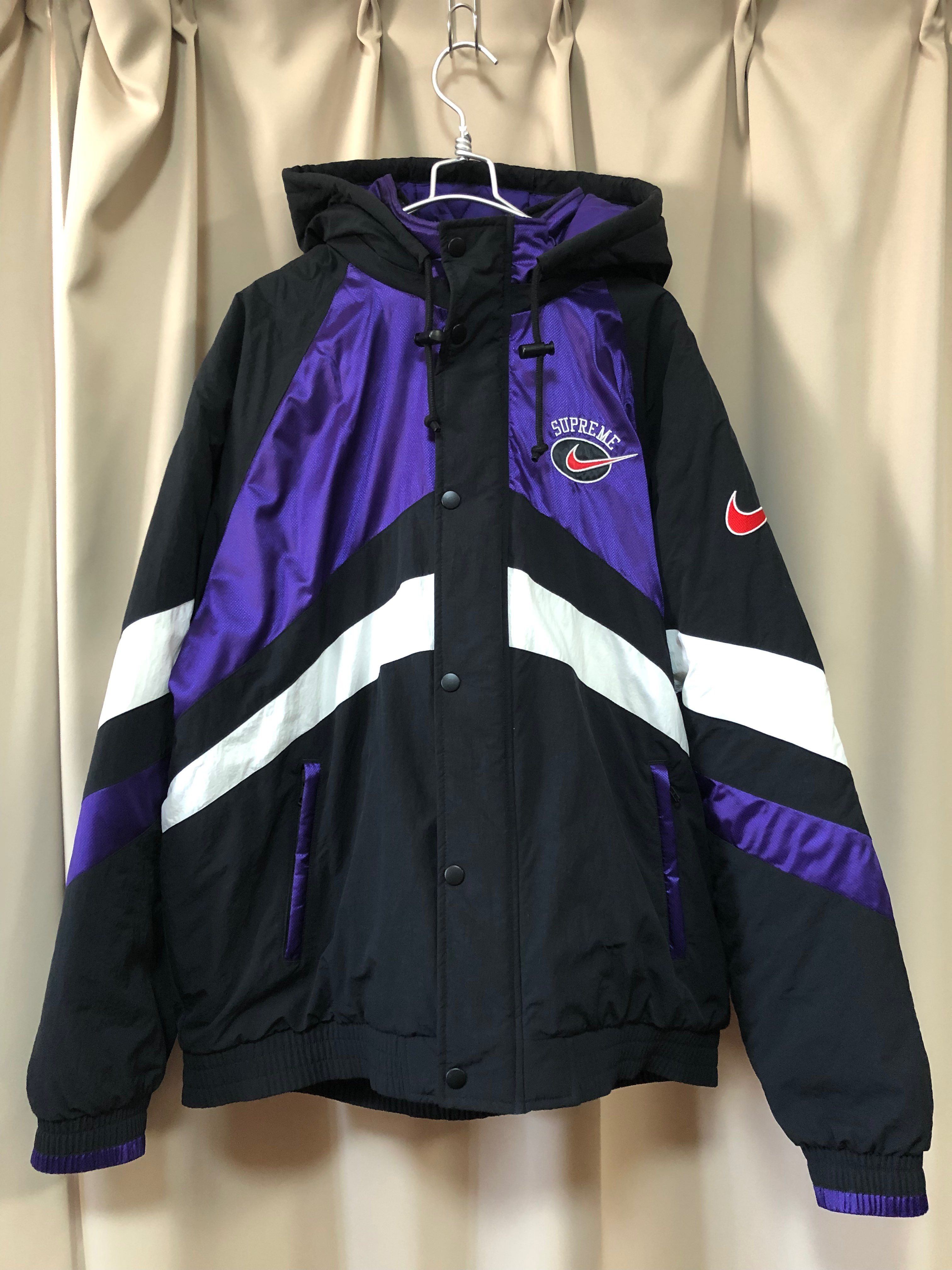 Supreme / Nike Hooded Sport Jacket "Purple"