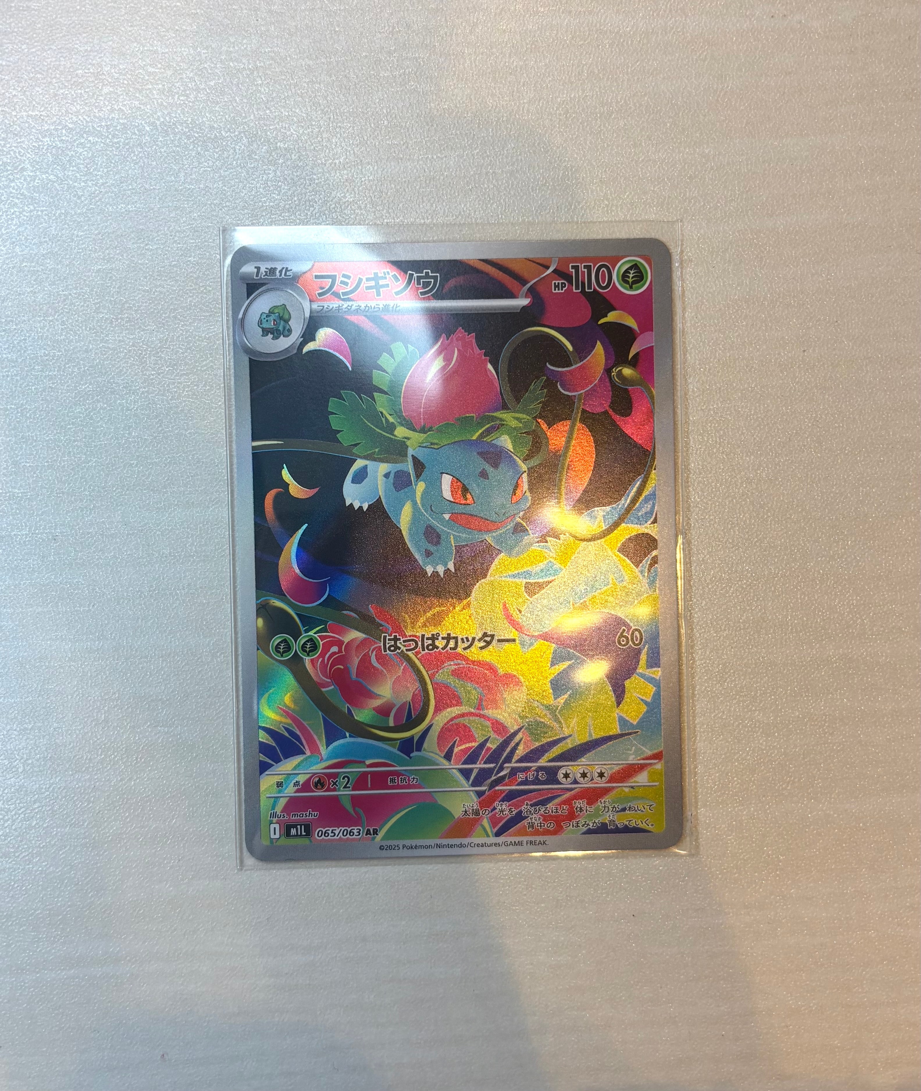 PSA10】フシギソウ AR [M1L 065/063](拡張パック「メガブレイブ」) 2枚