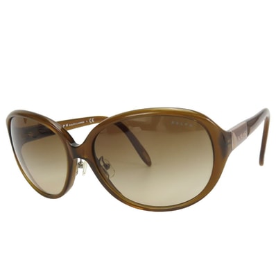 【中古】 ラルフローレン サングラス プラスチック ブラウン RA5155 1026/13 60□15 135 3N レディース 女性 RALPH LAUREN