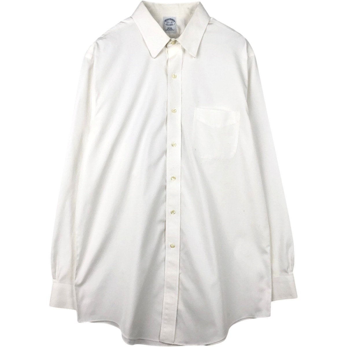 古着 ブルックスブラザーズ Brooks Brothers Est.1818 長袖 コットンシャツ メンズL相当/eaa662766
