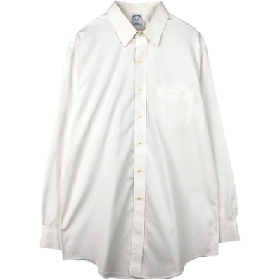 古着 ブルックスブラザーズ Brooks Brothers Est.1818 長袖 コットンシャツ メンズL相当/eaa662766