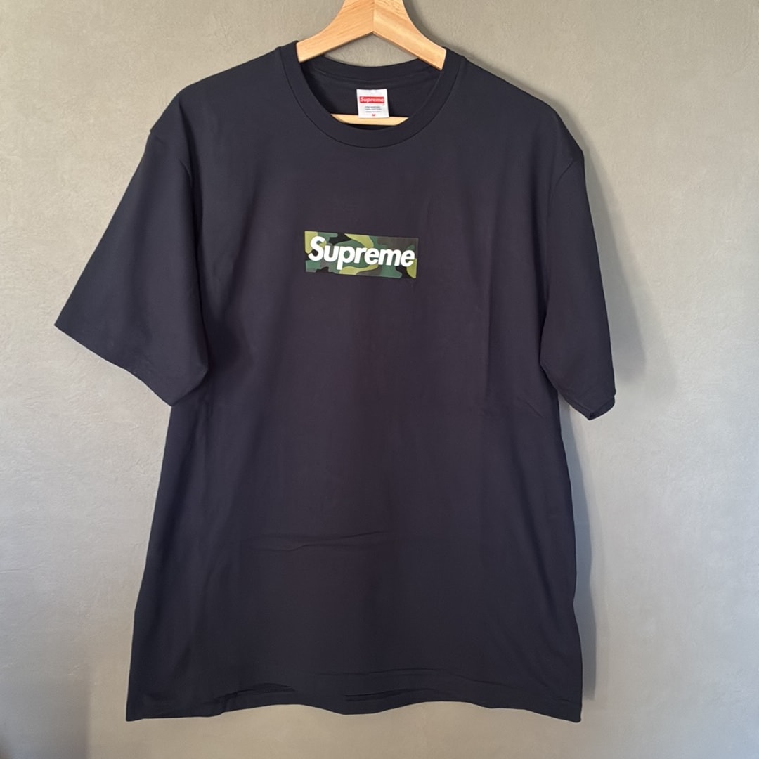 Supreme Box Logo Tee "Navy" (23FW)