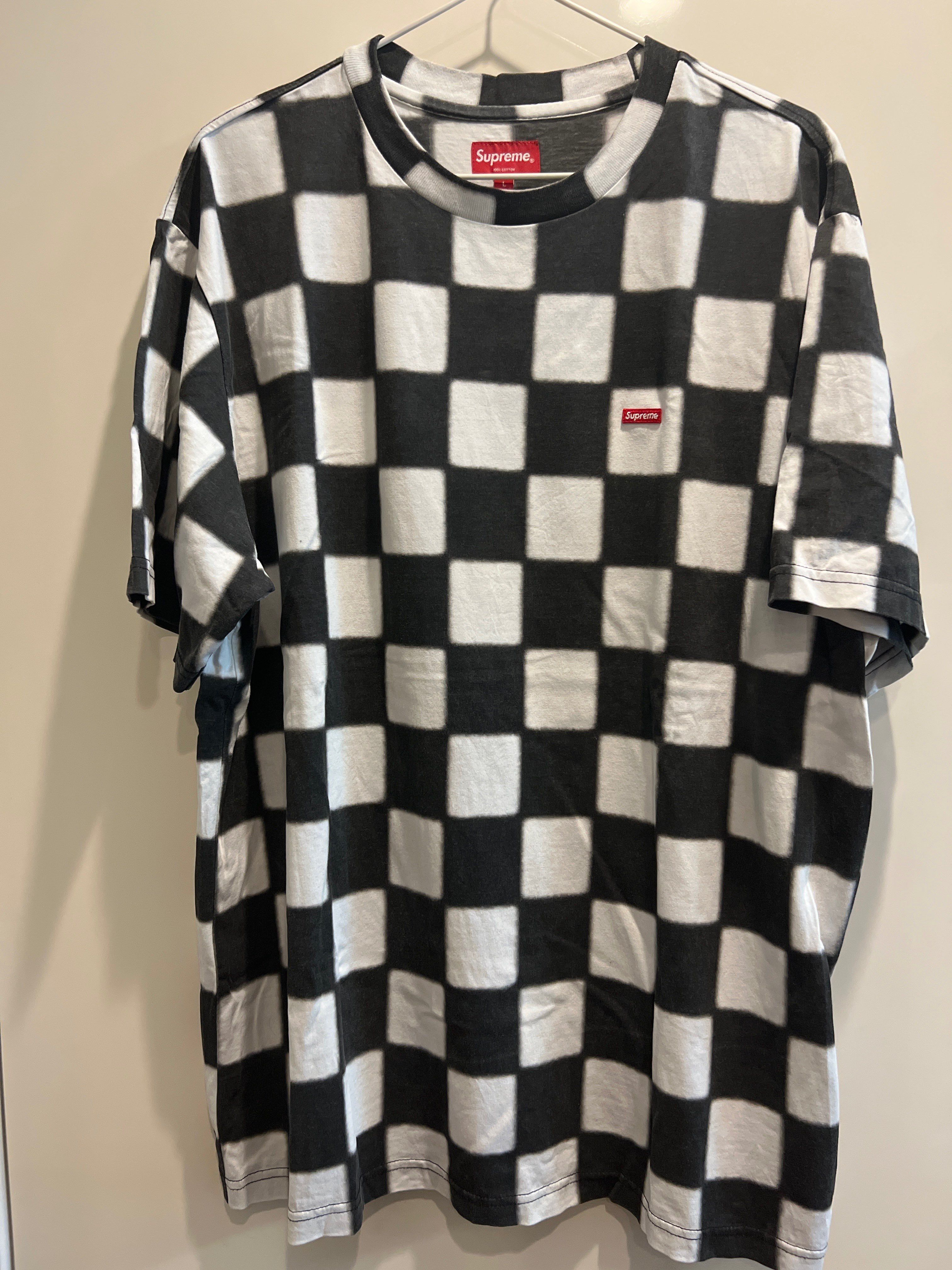 Supreme Small Box Tee "Checkerboard"(20SS)