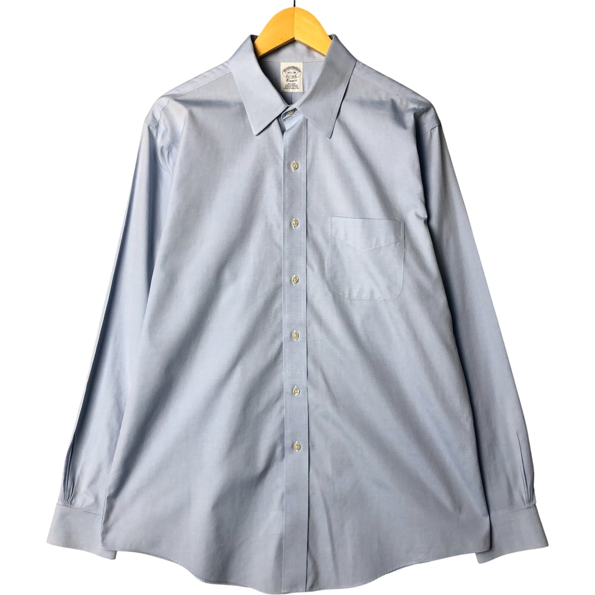 古着 ブルックスブラザーズ Brooks Brothers Est.1818 長袖 コットンシャツ メンズXL相当/eaa585262