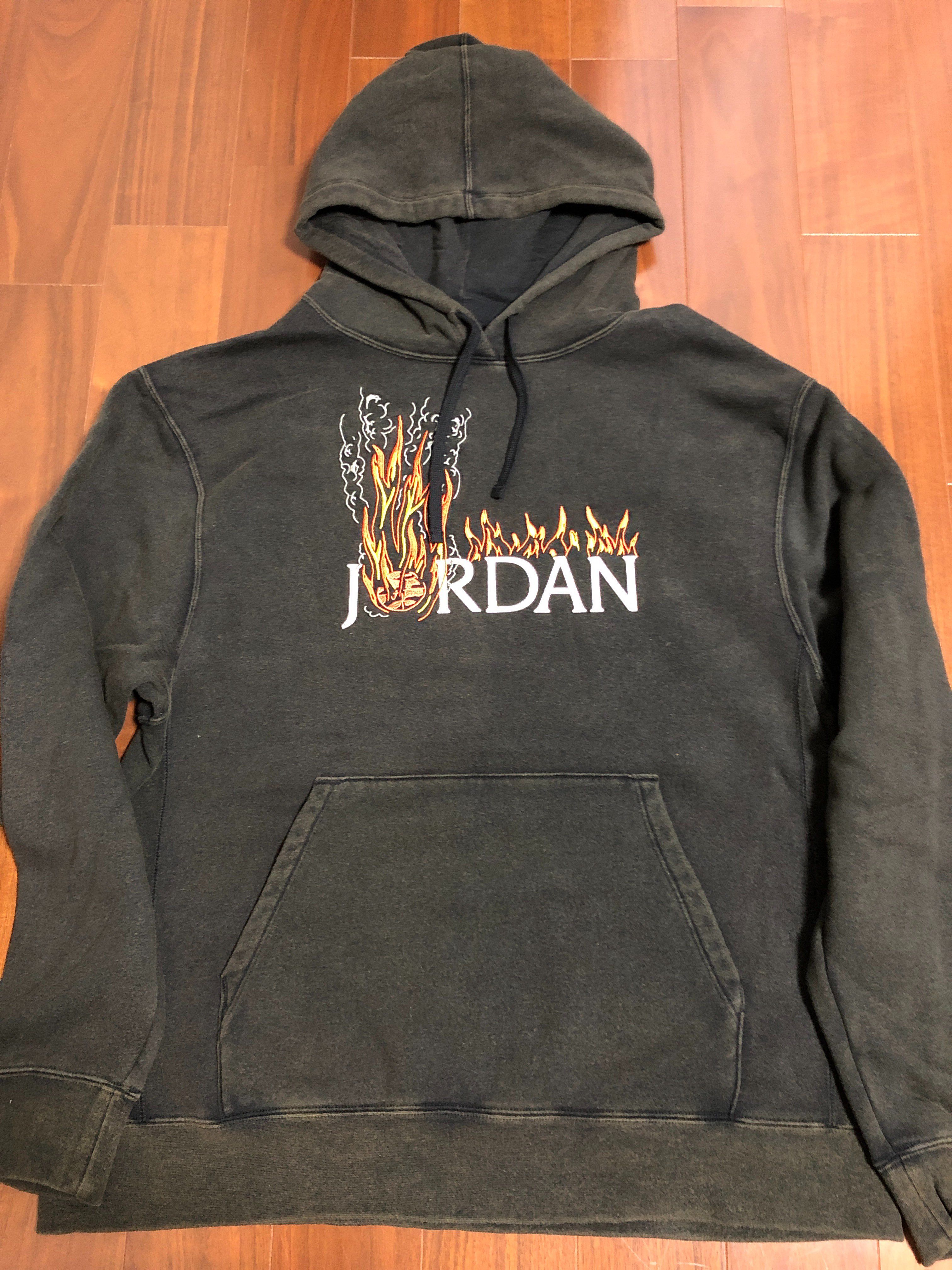 Air Jordan x Travis Scott Fleece Hoodie "Black"