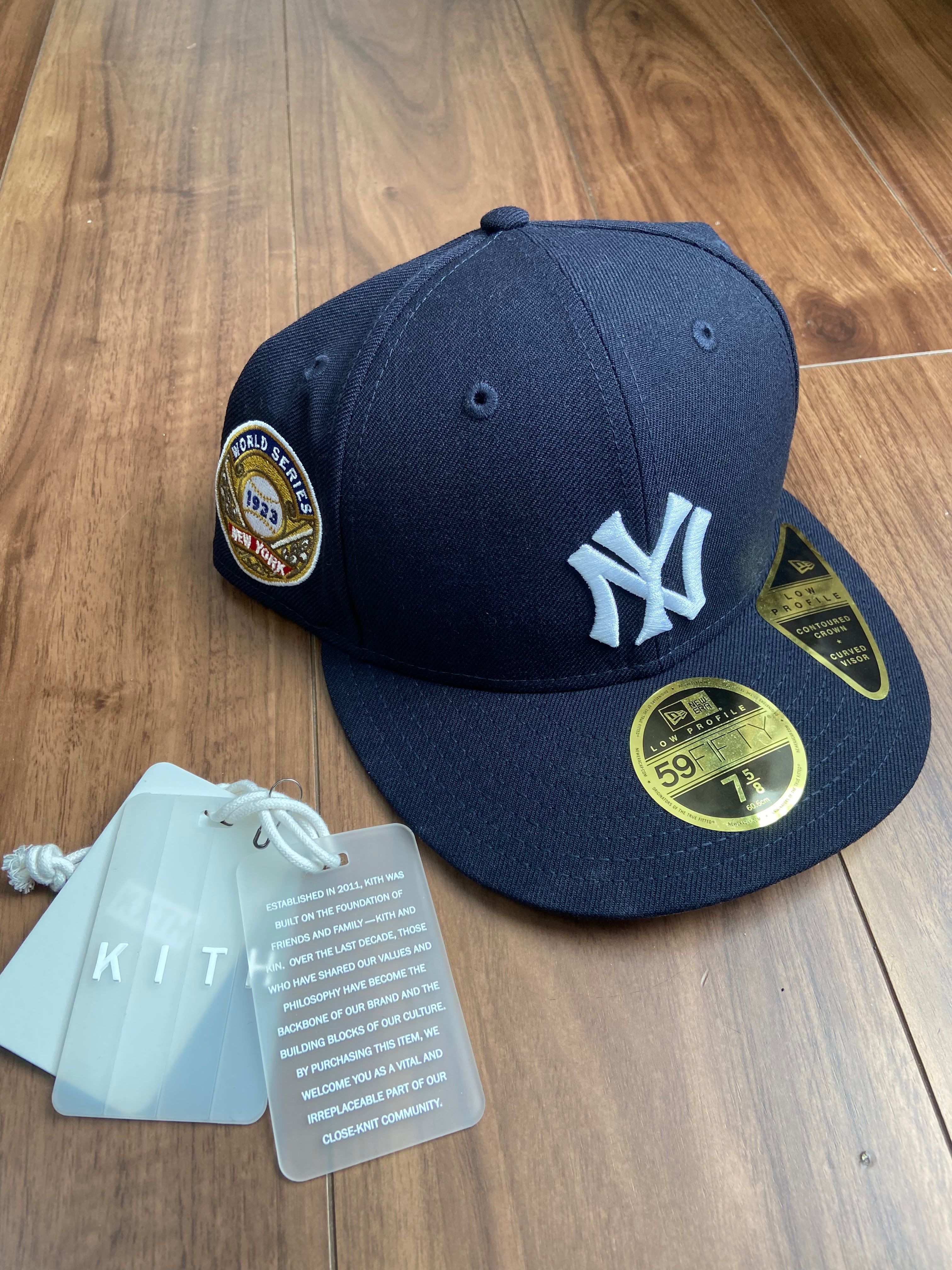 Kith x New Era x Yankees 10 Year Anniversary 1923 World Series Low Profile Cap "Chalk"