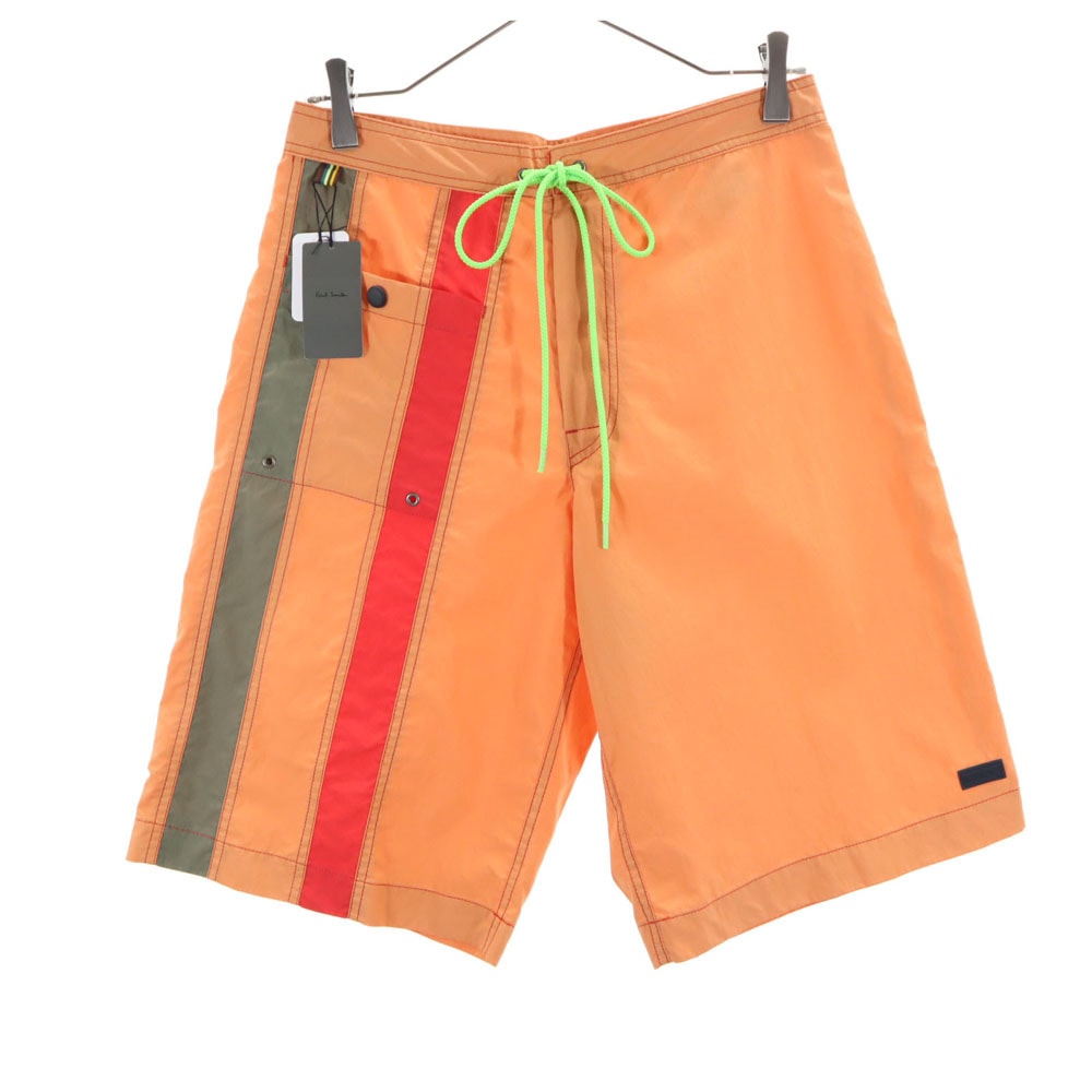 未使用 Paul Smith ポールスミス スイム パンツ M オレンジ系 ショートパンツ