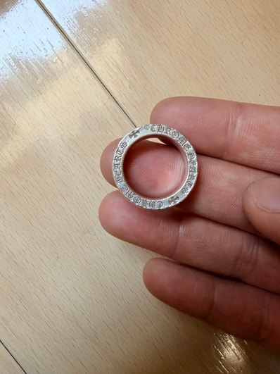 Chrome Hearts Spacer Ring 6mm CH Forever "Silver"
