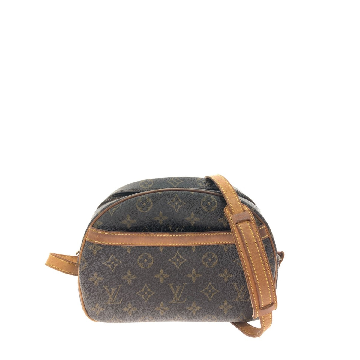▼▼LOUIS VUITTON ルイヴィトン レディース ショルダーバッグ モノグラム ブロワ タバコ臭有 M51221 ブラウン
