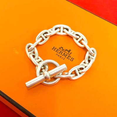 HERMES エルメス シェーヌダンクル GM 13コマ シルバー925 ブレスレット シルバー
17587
