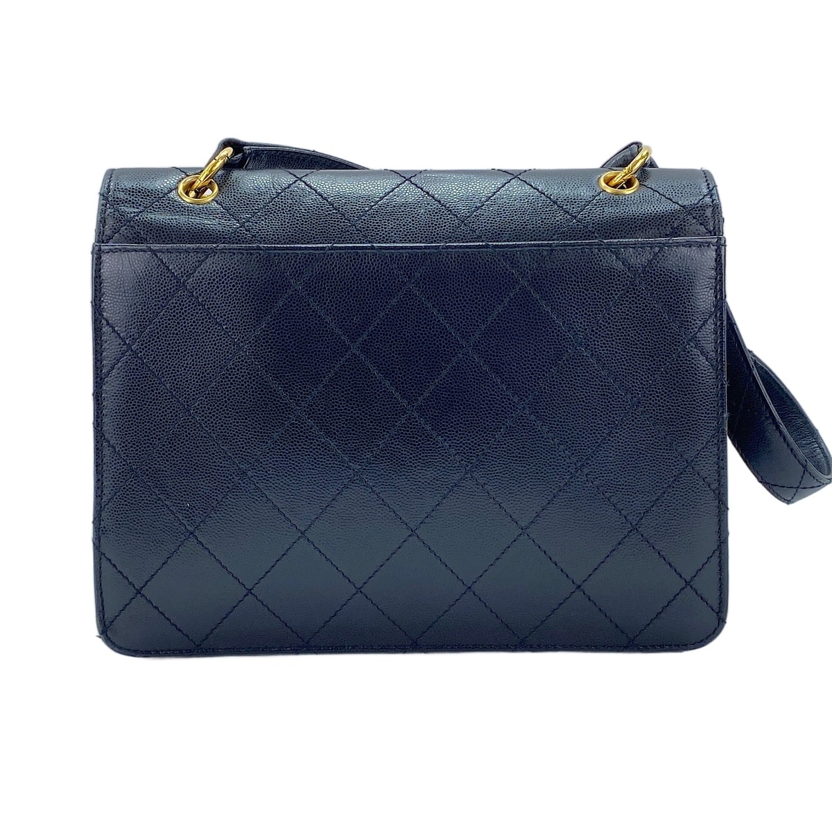 シャネル CHANEL キャビアスキン マトラッセ ショルダーバッグ【中古】