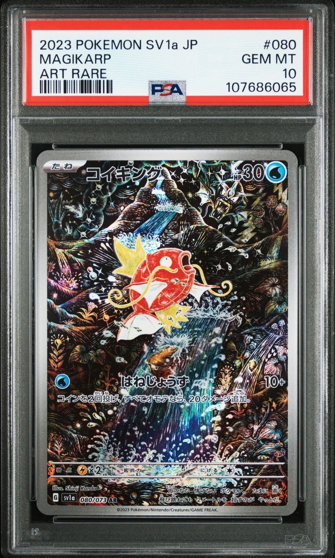 コイキング AR[SV1a 080/073](スカーレット&バイオレット 拡張パック「トリプレットビート」)