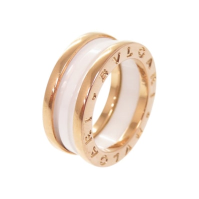 ブルガリ B-ZERO1 K18ピンクゴールド ホワイトセラ