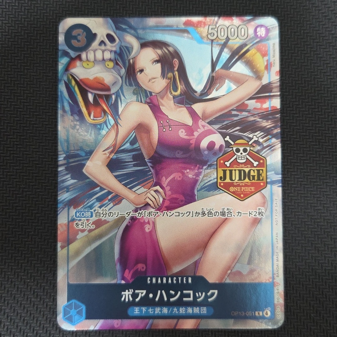 PSA10】ボア・ハンコック R [OP13-051](プロモーションカード「公認