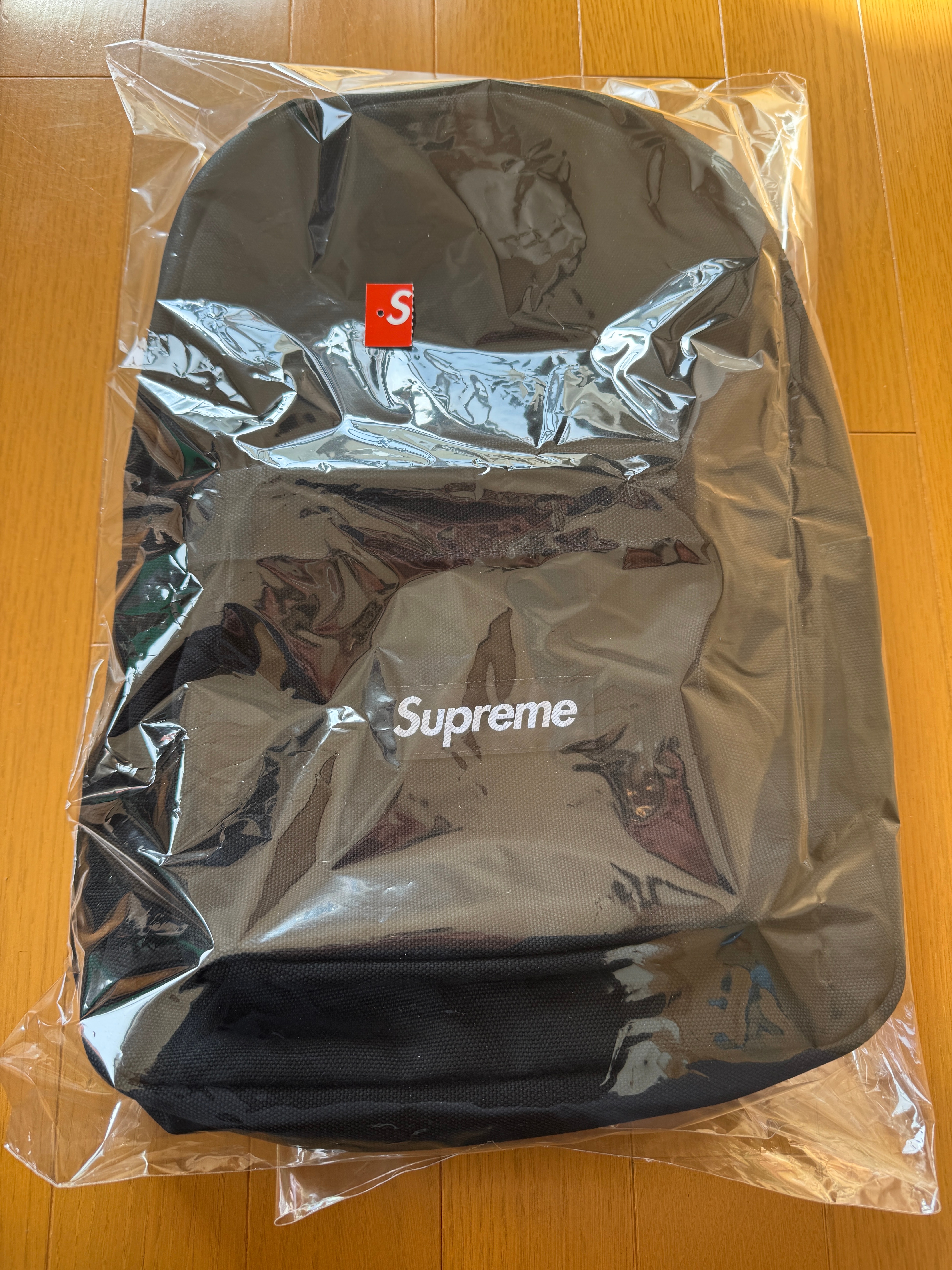 Supreme Canvas Backpack "Black"