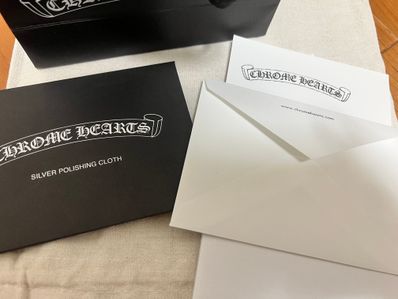 Chrome Hearts Paper Chain Necklace 45cm (18inch) "Silver"