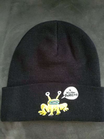 Supreme Frog Beanie "Black"