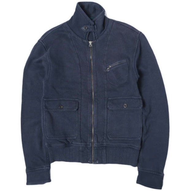 POLO RALPH LAUREN ポロ・ラルフローレン サーマルライニング スウェットジャケット MNBLKNIM1C00067 S NAVY アウター g27497