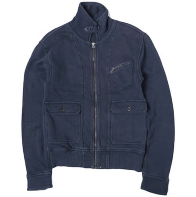 POLO RALPH LAUREN ポロ・ラルフローレン サーマルライニング スウェットジャケット MNBLKNIM1C00067 S NAVY アウター g27497