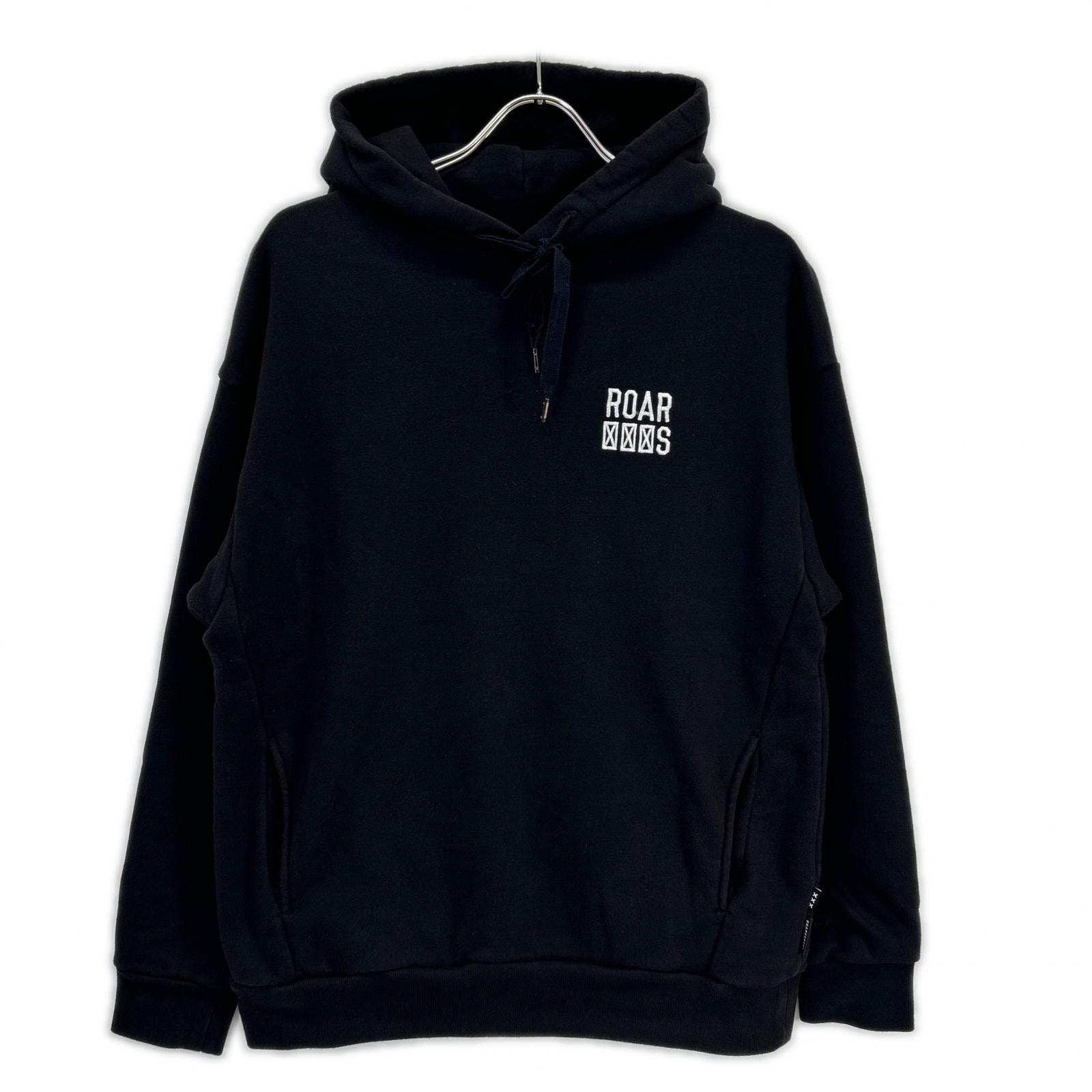 ゴッドセレクショントリプルエックス ×roarguns ブラック 23SRB-GS01 コラボレーション フーディー 1