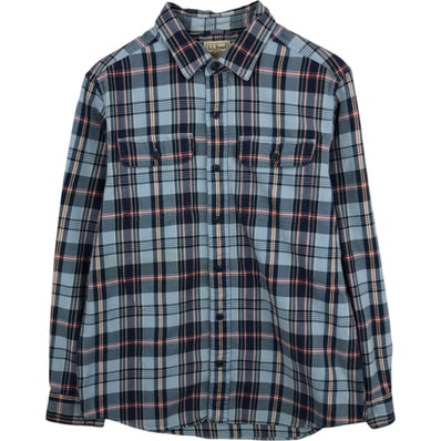 古着 90~00年代 エルエルビーン L.L.Bean 長袖 フランネルチェックシャツ メンズL相当/eaa477912