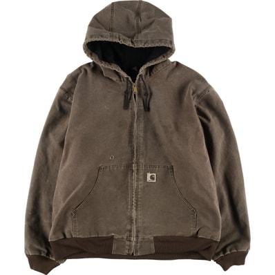 古着 00年代 カーハート Carhartt アクティブジャケット ダックフルジップパーカー メンズXXL相当/eaa626256