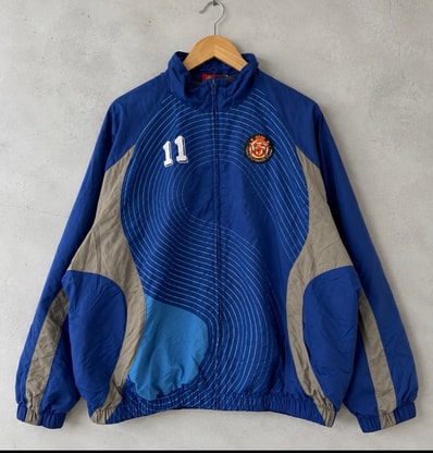 Supreme S Logo Track Jacket "Navy"