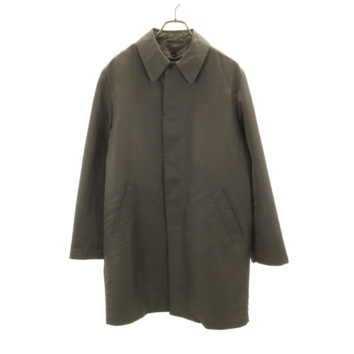 Paul Smith LONDON ポールスミスロンドン 日本製 ステンカラーコート M チャコールグレー ライナー付き