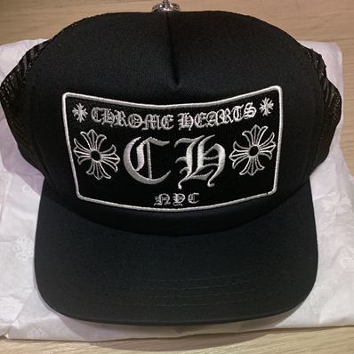 Chrome Hearts CH Trucker Cap New York Exclusive "Black"