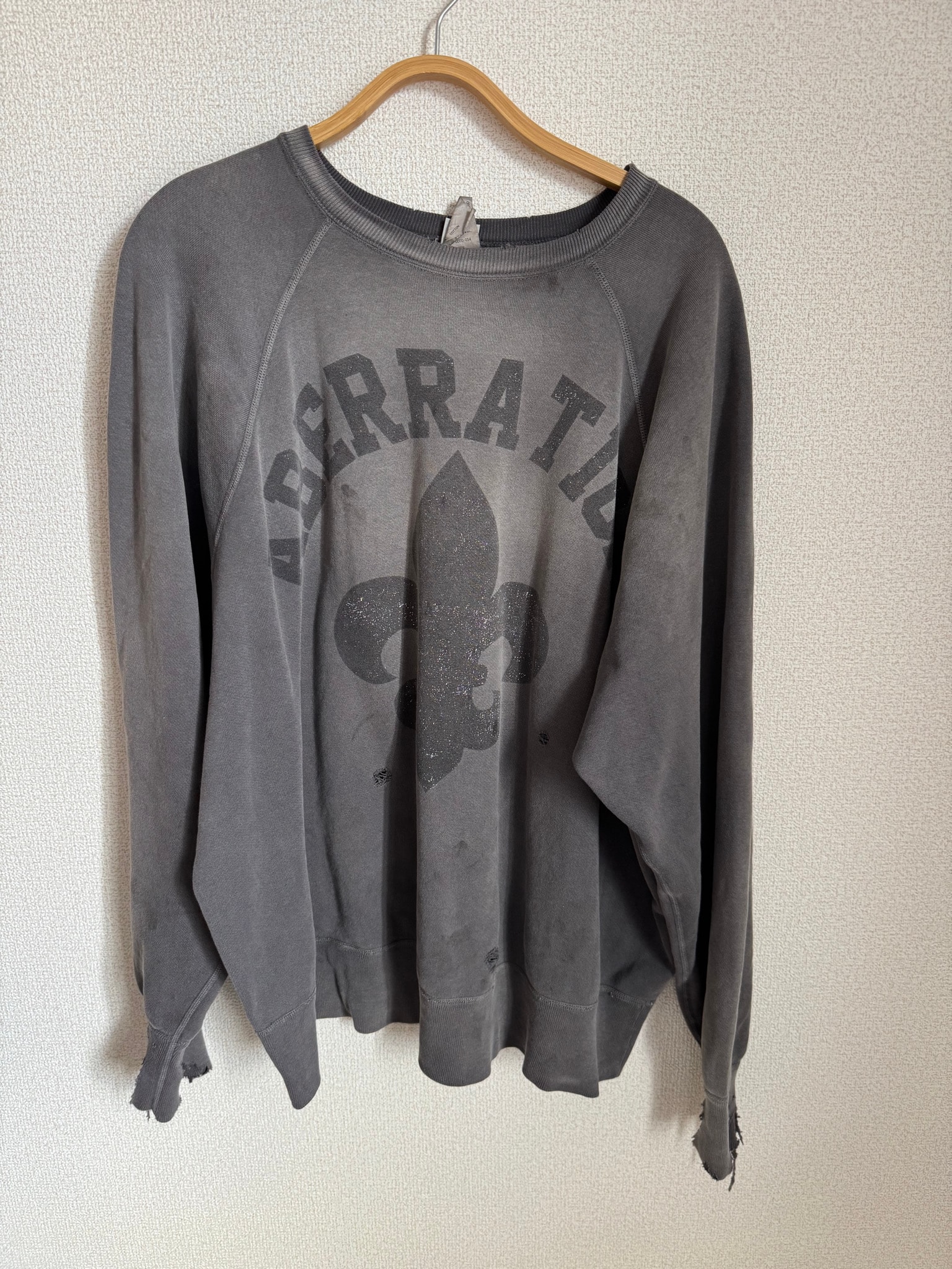 Saint Mxxxxxx Crew Neck Sweat Abberation "Charcoal"