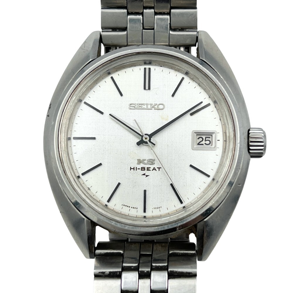 SEIKO セイコー キングセイコー KS ハイビート 4502-7010 45KS 手巻き メンズ 腕時計