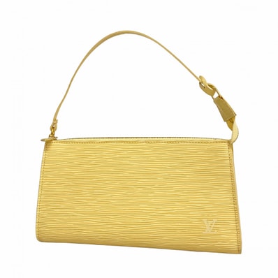 【6dd5367】ルイヴィトン ポーチ エピ ポシェット アクセソワール M5294A ヴァニラ【中古】レディース