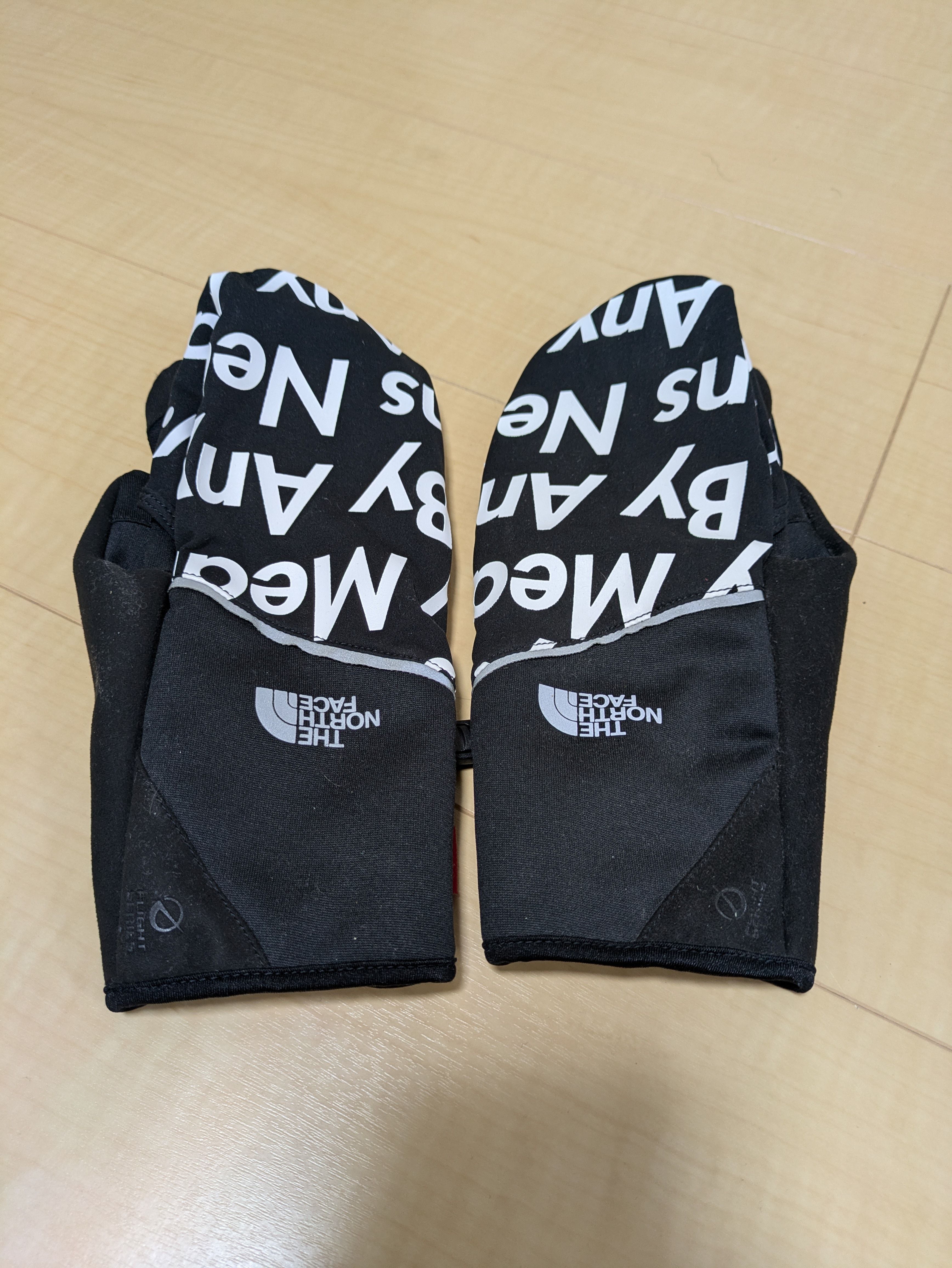 Supreme The North Face By Any Means Winter Runners Gloves "Black"