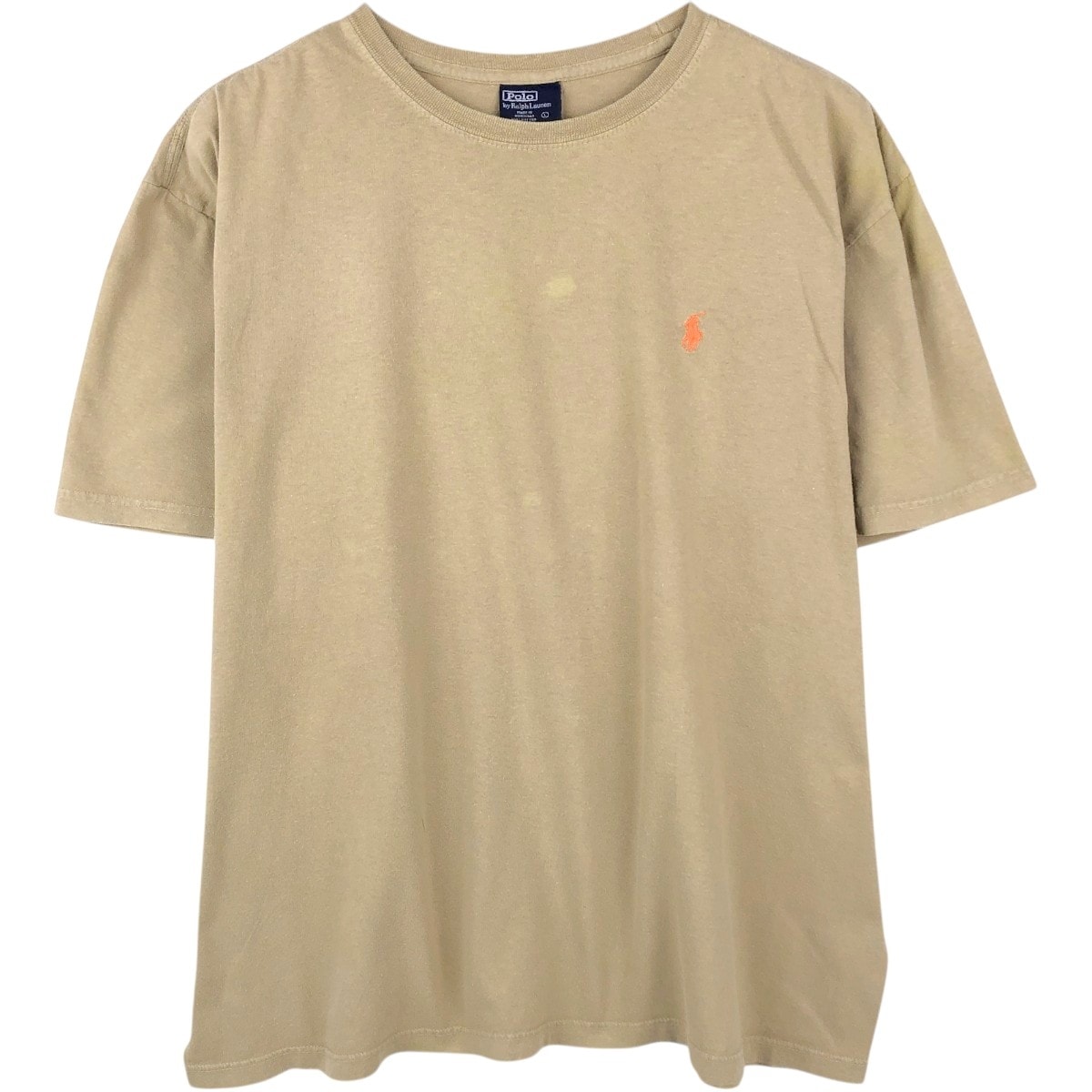 古着 ラルフローレン Ralph Lauren POLO by Ralph Lauren 半袖 ワンポイントロゴTシャツ メンズL相当/eaa658296