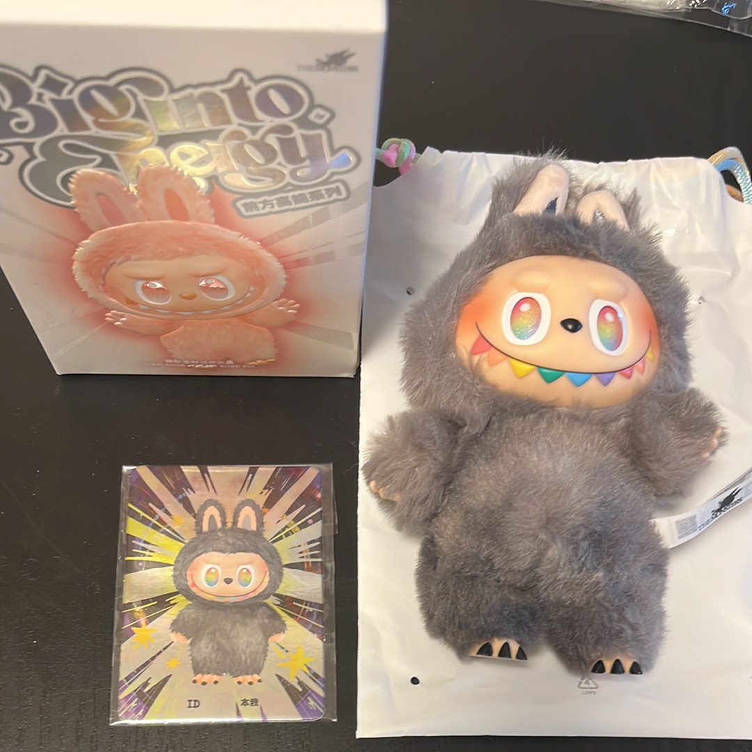 POP MART THE MONSTERS (LABUBU) Big into Energy Series Plush Pendant ID (Secret)