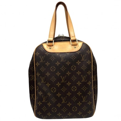 LOUIS VUITTON ルイヴィトン ハンドバッグ モノグラム エクスキュルシオン シューズバッグ 鞄 かばん M41450 ブラウン 茶 ゴールド金具 レディース【中古品】