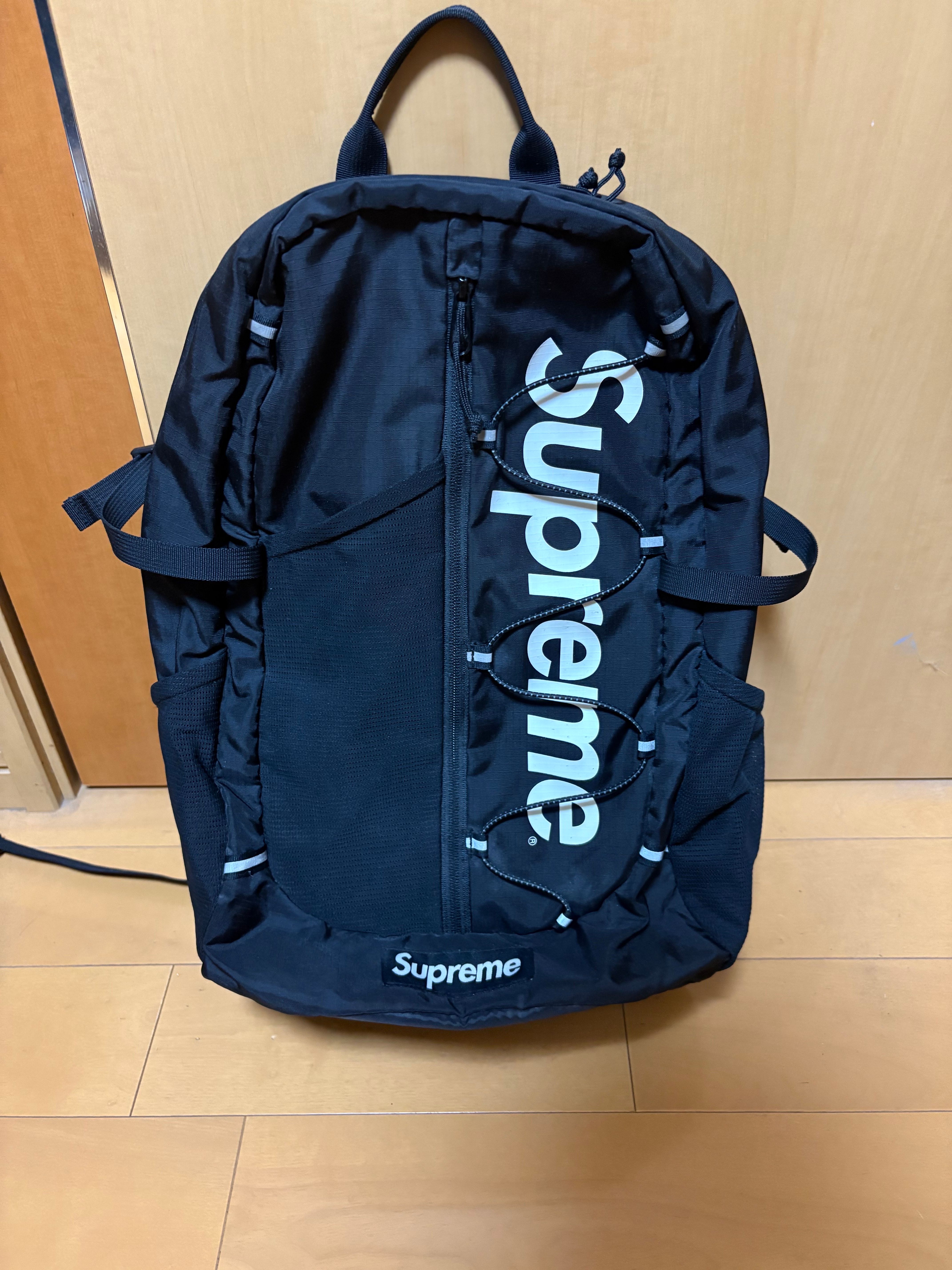 Supreme 2017SS Backpack "Black"