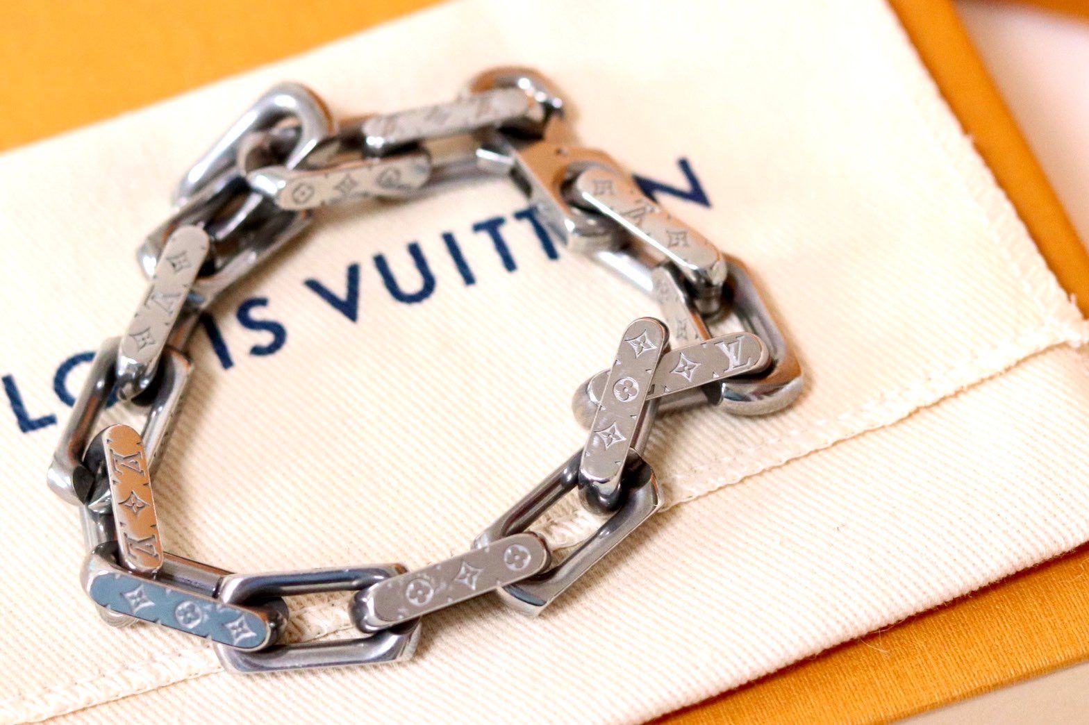Louis Vuitton Monogram Chain Bracelet