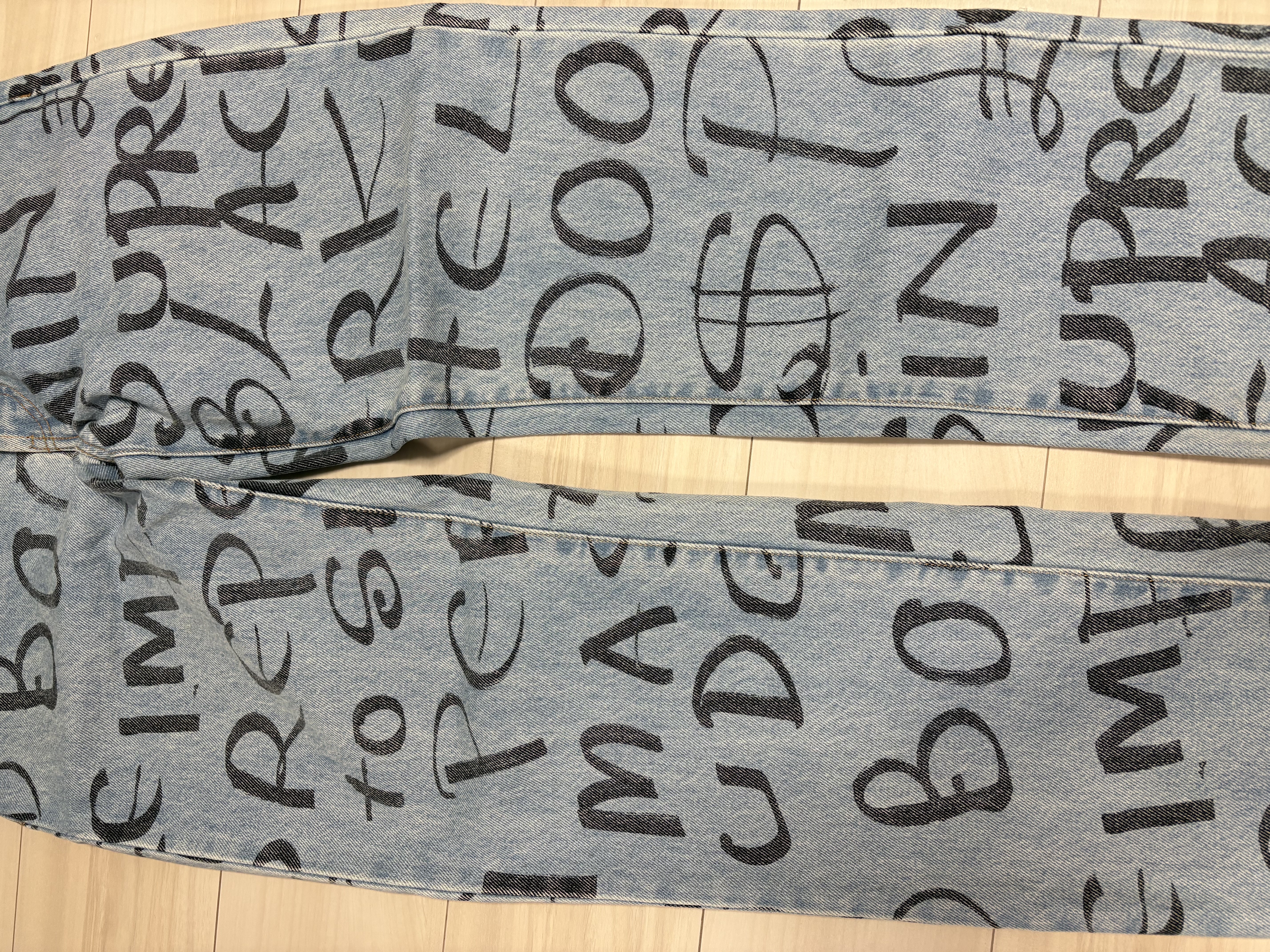 Supreme Black Ark Regular Jean "Blue"