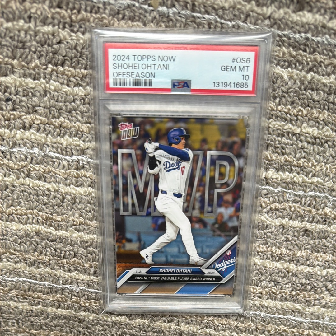 大谷翔平 [OS-6](2024 MLB トップスナウカード「LOOK FOR RELICS and AUTO-RELICS」)