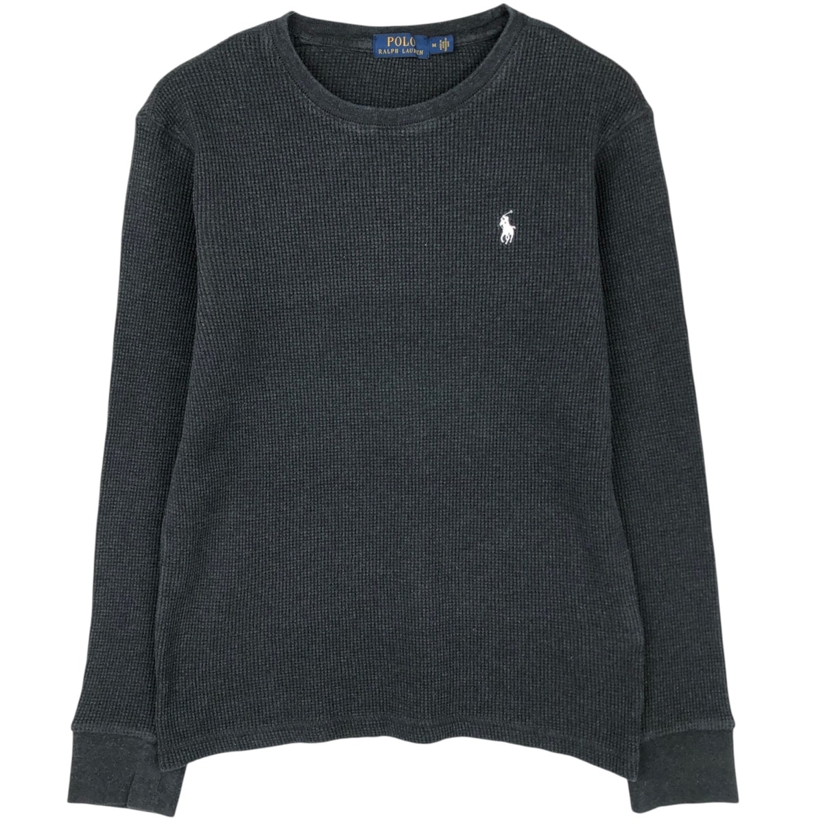 古着 ラルフローレン Ralph Lauren POLO RALPH LAUREN サーマルロンT ワッフル メンズM相当/eaa648064