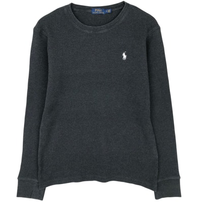 古着 ラルフローレン Ralph Lauren POLO RALPH LAUREN サーマルロンT ワッフル メンズM相当/eaa648064