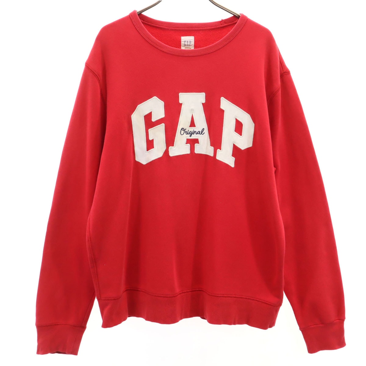 GAP ギャップ 長袖 スウェット トレーナー M レッド