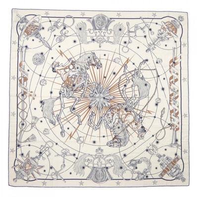 エルメス HERMES CHORUS STELLARUM H243912S カレジェアン140 ショール