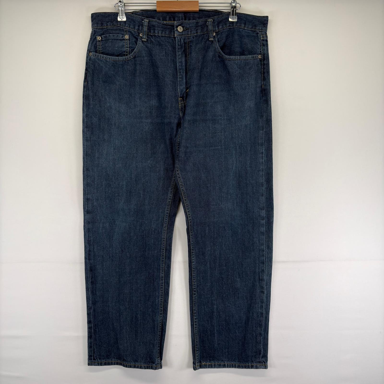 古着 リーバイス Levi's デニム パンツ 559 ストレート 5ポケット ジッパーフライ ジーパン w40 L32  ブルー メンズ